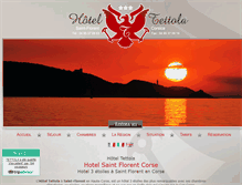 Tablet Screenshot of hoteltettola.com